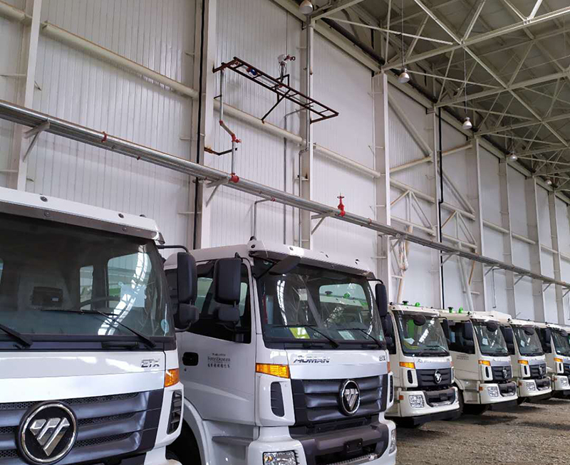 軍巡鋪智能水炮ZDMS0.9/30S入駐福田汽車