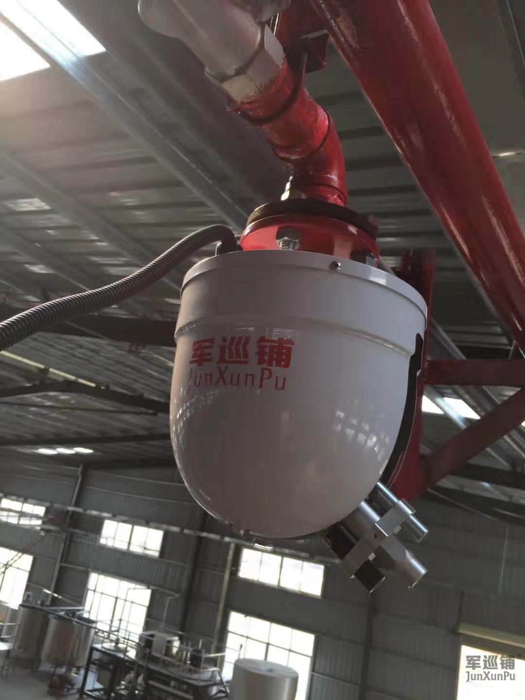 自動消防水炮故障 自動消防水炮故障