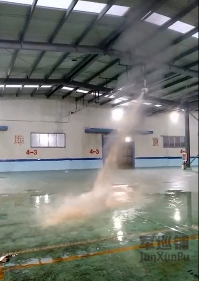河北建坤汽配廠房消防水炮案例 河北建坤汽配廠房消防水炮案例